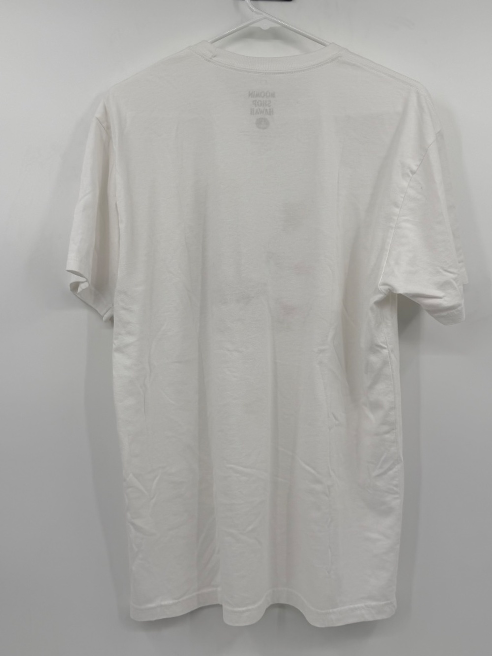 Moomin Shop Hawaii T Shirt Adult Size Large White Short Sleeve Cartoon Graphic - Picture 4 of 8